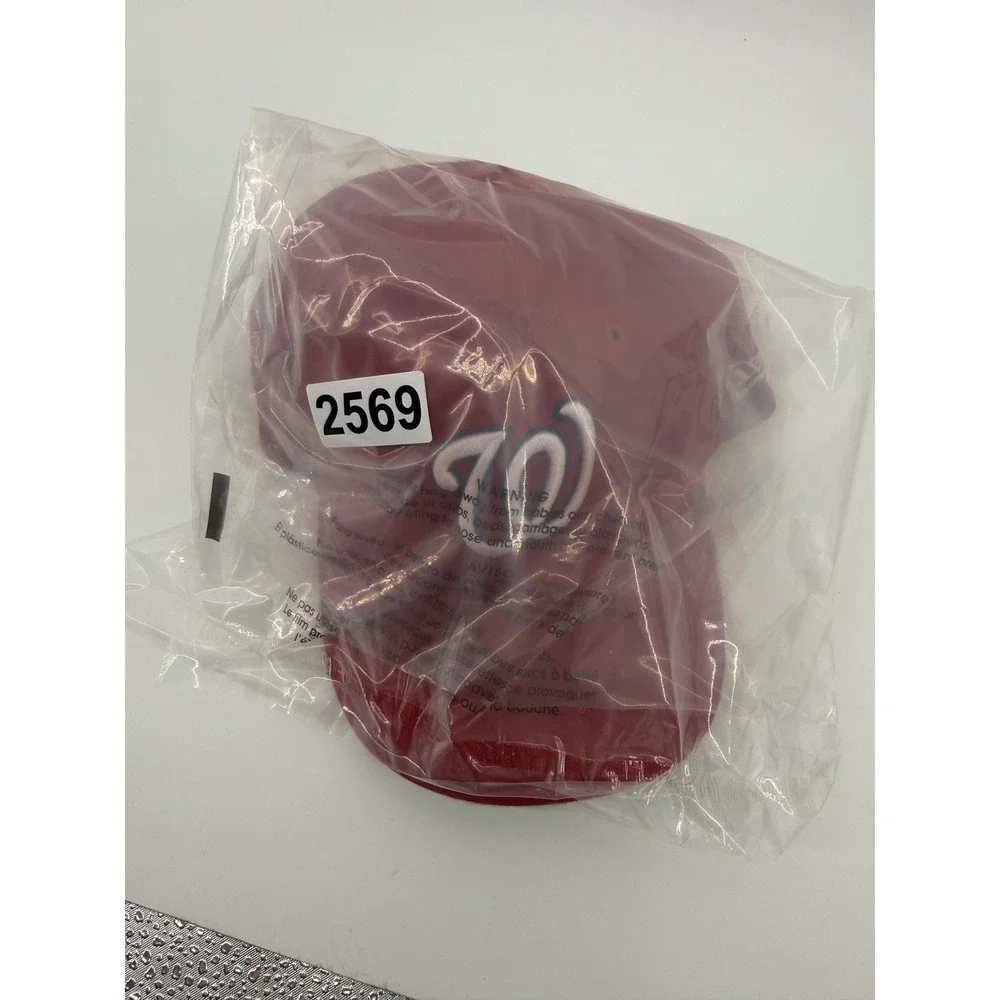 Washington Nationals Hat New Era 39THIRTY Toddler Child Red MLB‎ Youth Stretch